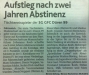 Zeitungsartikel 06.09.2012