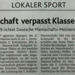 Zeitungsartikel 23.08.2013